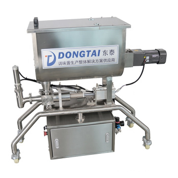 High Precision Pneumatic Piston Filling Machine High-quality Welding U-type Hopper With Stirring and Mixing Filling Machine